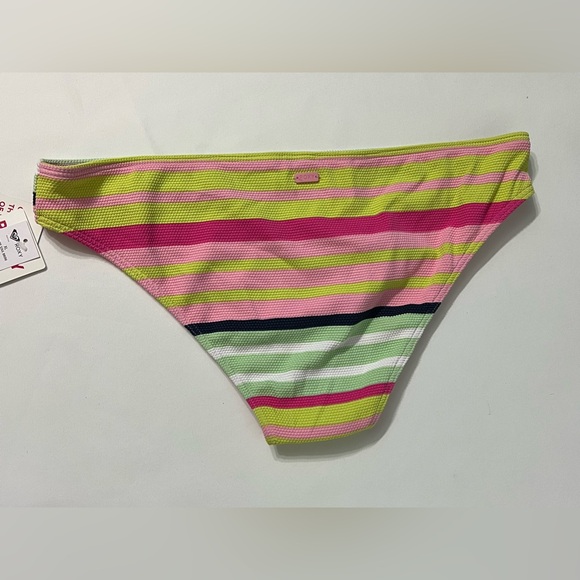 Roxy Juniors' Stripe Soul Bikini Bottoms Size:XL - NWT - Picture 2 of 7